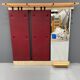 Vintage Wall-Mounted Hallway Panel with Hooks, Mirror & Shelf, 1960s