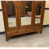 Antique Art Nouveau wardrobe