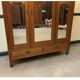 Antique Art Nouveau wardrobe