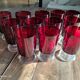 Set of 12 Luminarc wine glasses model Sweden red