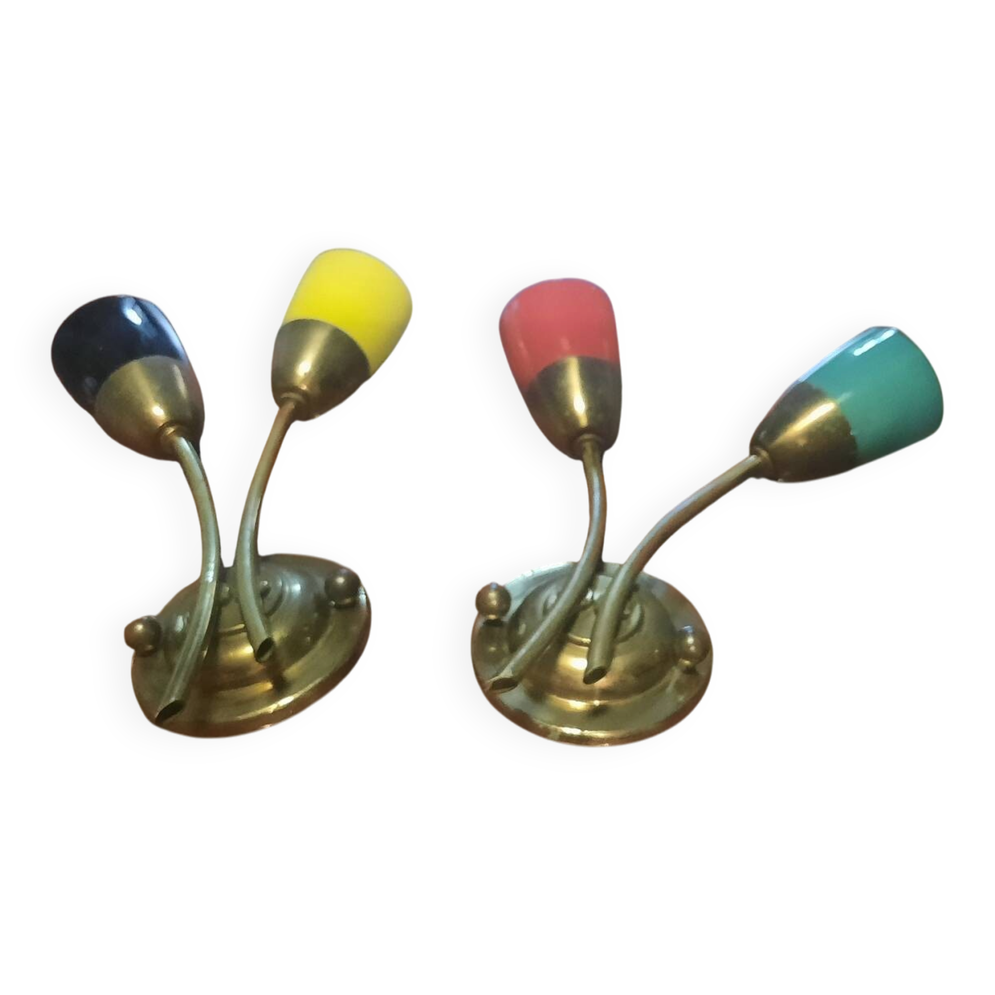 Pair of wall sconces
