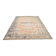 Grand Tapis Oushak Vintage, Laine Fait Main, Pêche et Bleu, 194x267 Cm