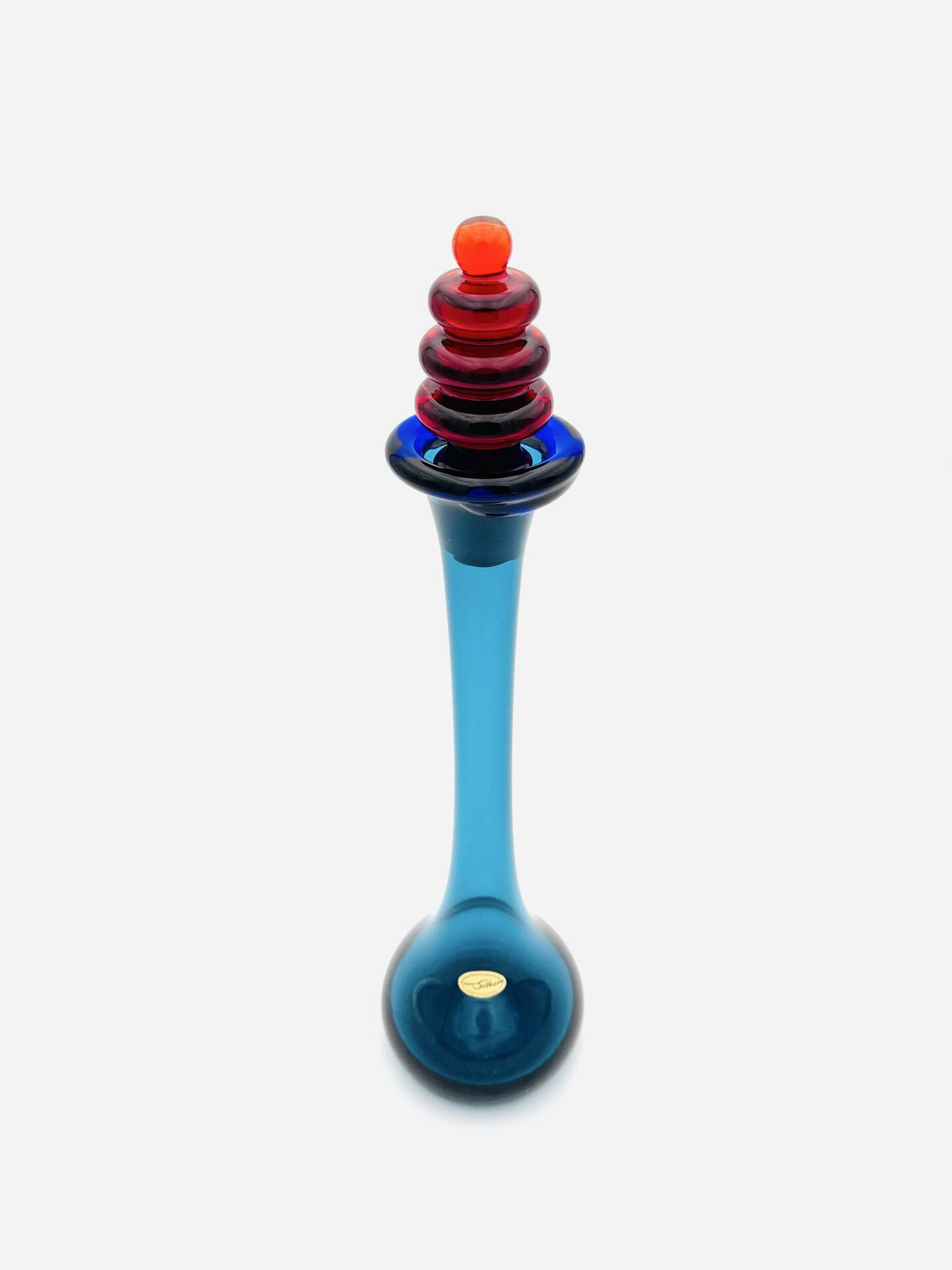 XL sculptural carafe Silesia Kaspar Design Memphis (40cm) 1970