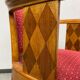 Chaise de bureau art déco en noyer