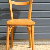 5 Baumann chairs No. 19 in light beech.