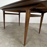 Table scandinave extensible en palissandre 1960