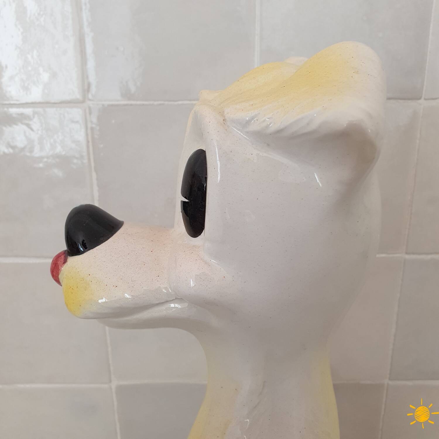 Ceramic dog