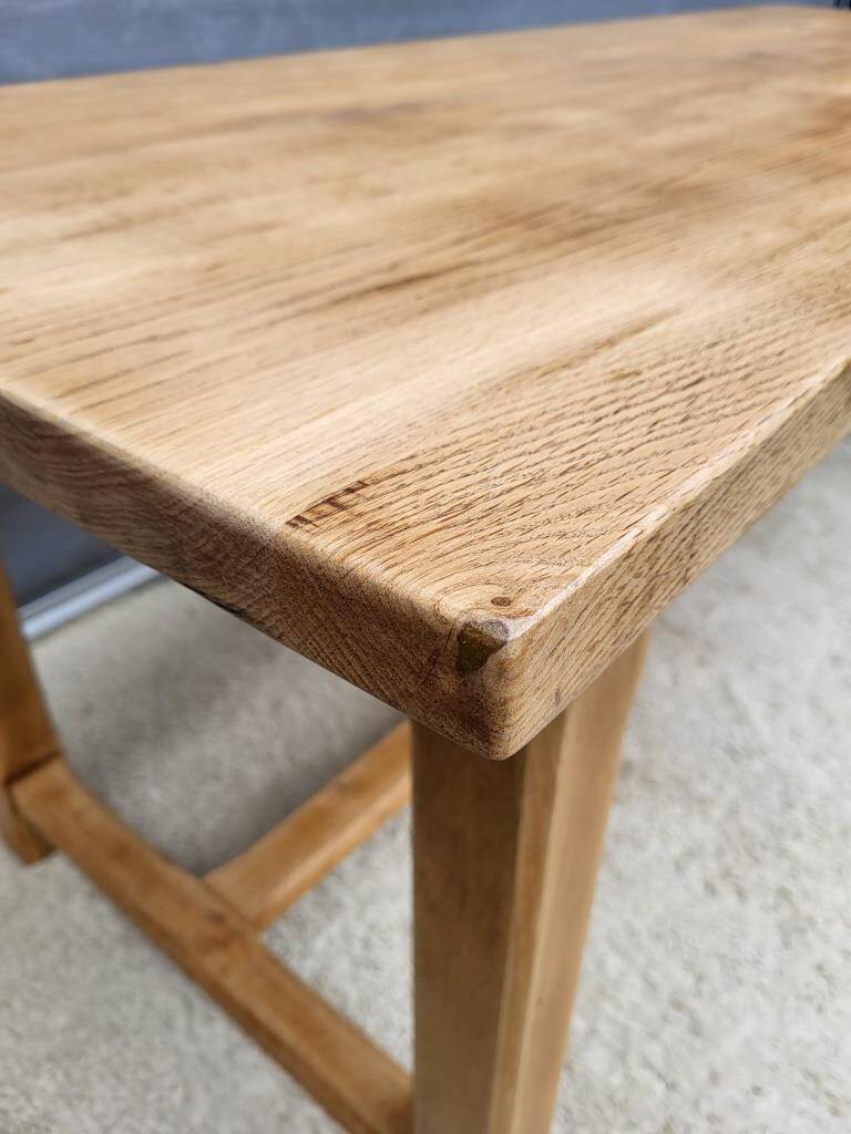 Table de ferme Chêne massif 200x79