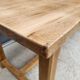 Table de ferme Chêne massif 200x79