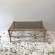 Rattan coffee table