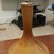 Vintage glass table lamp by Jacob E. Bang for Holmegaard