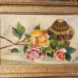 Oil on canvas, still life