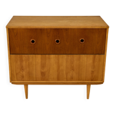 Vintage Bedding Cabinet, 1960s, Czechoslovakia