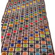 Vintage turkish kilim runner, 137 x 58 cm