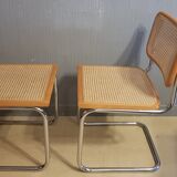 Pair of chairs Marcel Breuer B32 model cesca