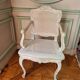 Suite de 11 fauteuils en bois laqué style régence seconde moitié xixème