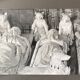 Photo argentique Bernard Darot XXe Tombeau