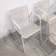 Lot de 3 chaises extérieures EMU vintage