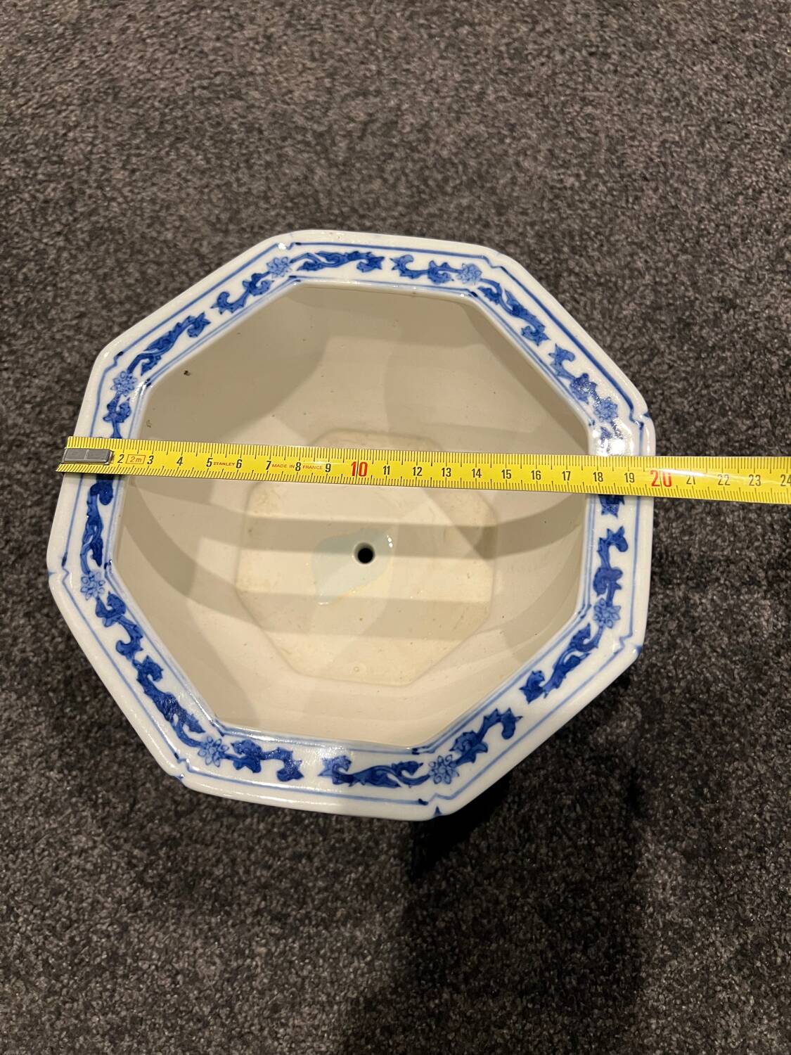 Antique pot for bonsai and orchids