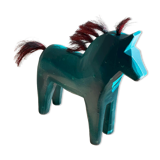 Wooden horse Ikea Dala vintage