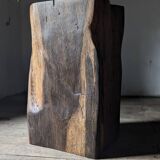 Antique oak pedestal