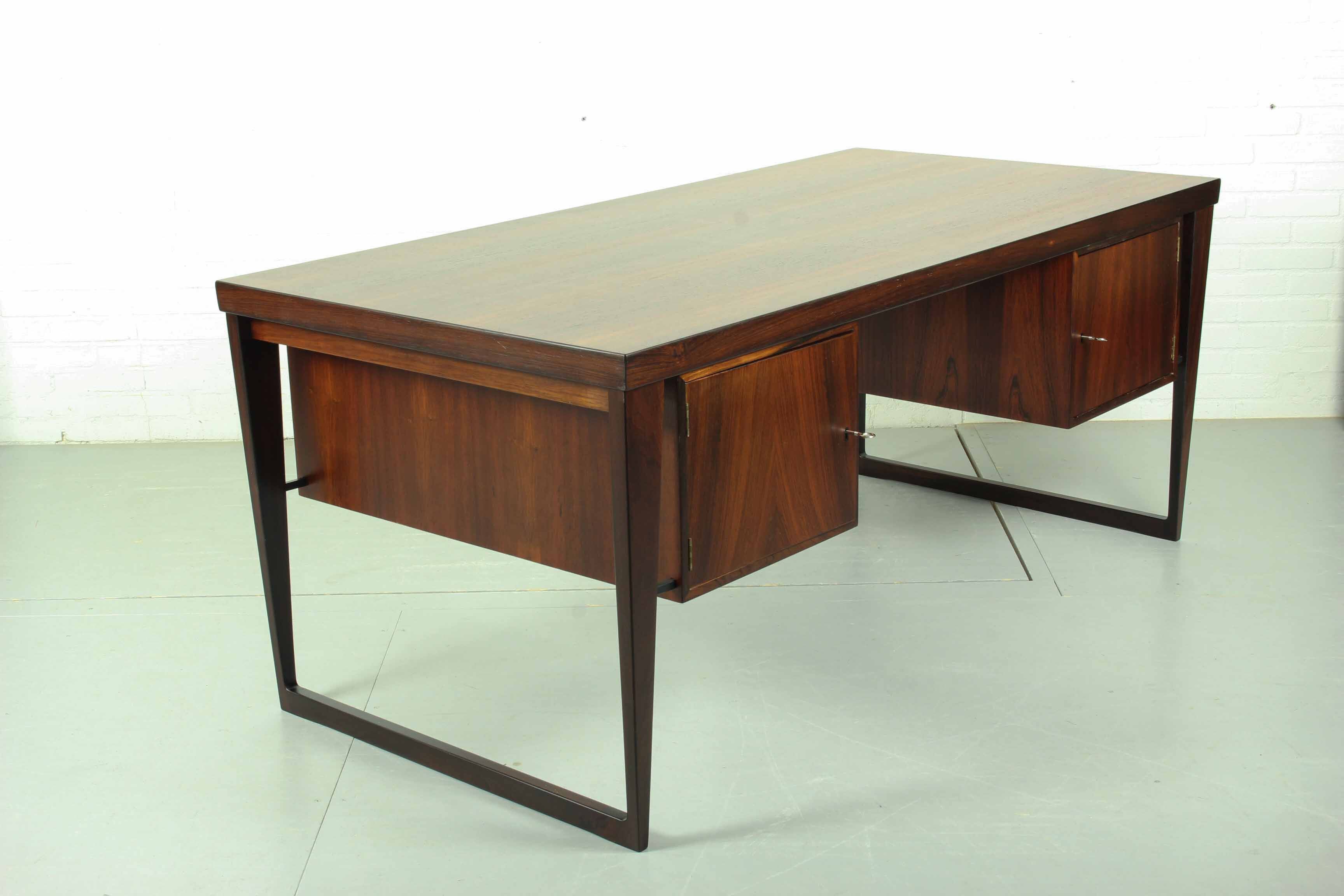 Bureau en palissandre du milieu du siècle par Kai Kristiansen