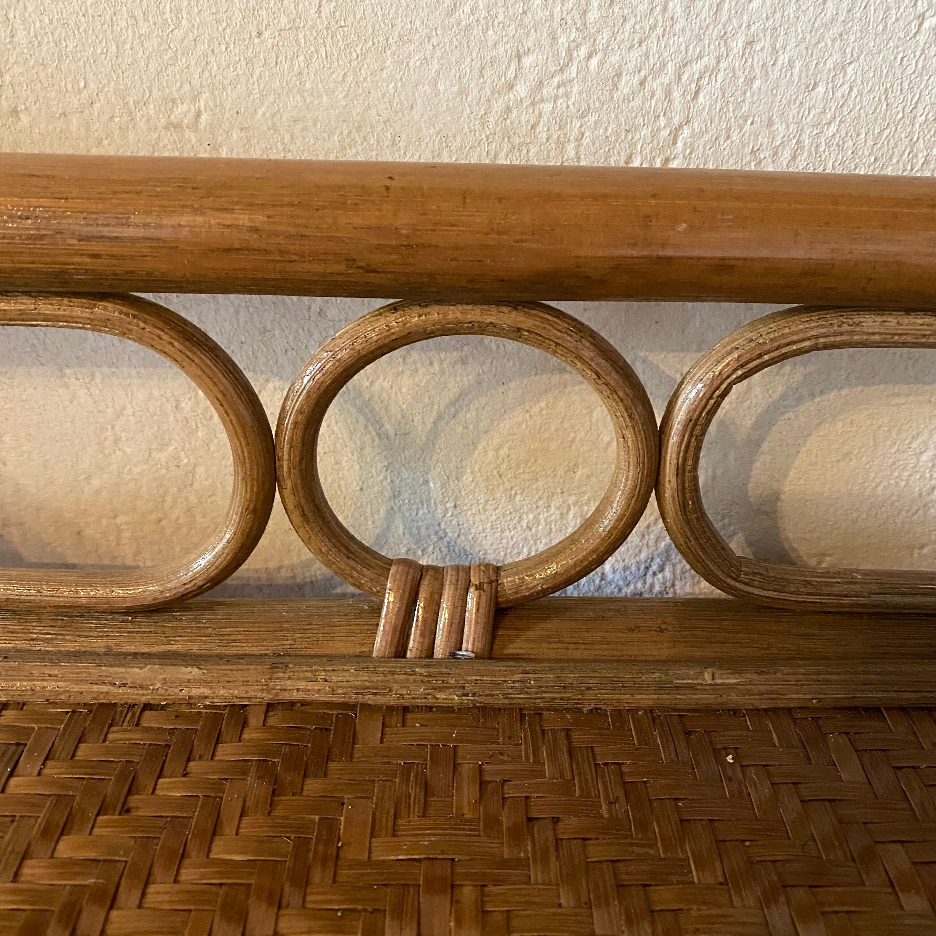 Rattan chest of drawers 3 drawers