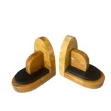Pair of Art Deco marble bookends