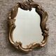 Antique Rococo-style mirror in carved wood Ceracast