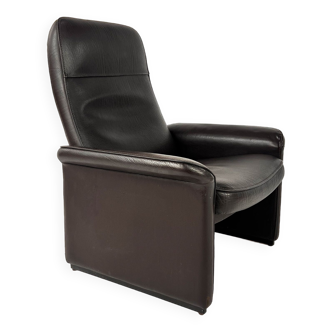 DS50 Brown Leather Lounge Chair from De Sede, 1980s