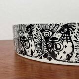 Modern Danish Flora bowl from the mid-century by Bjørn Wiinblad for Nymölle, Denmark, 1960s.