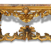 Large console rocaille style XIX