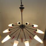 Lustre/Arlus Lunel/ français ancien du milieu du siècle dernier/10 feux