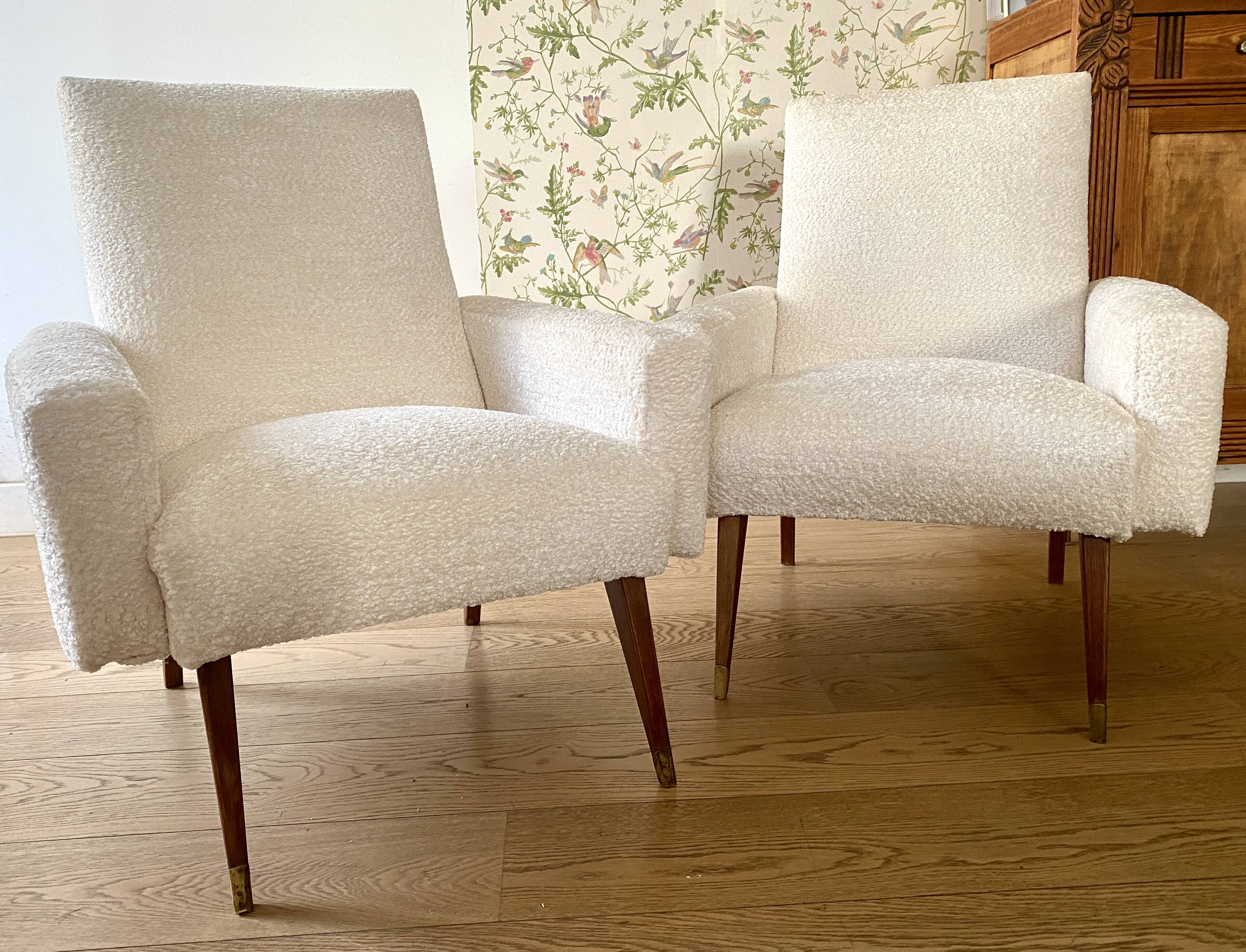 2 vintage 70's armchairs