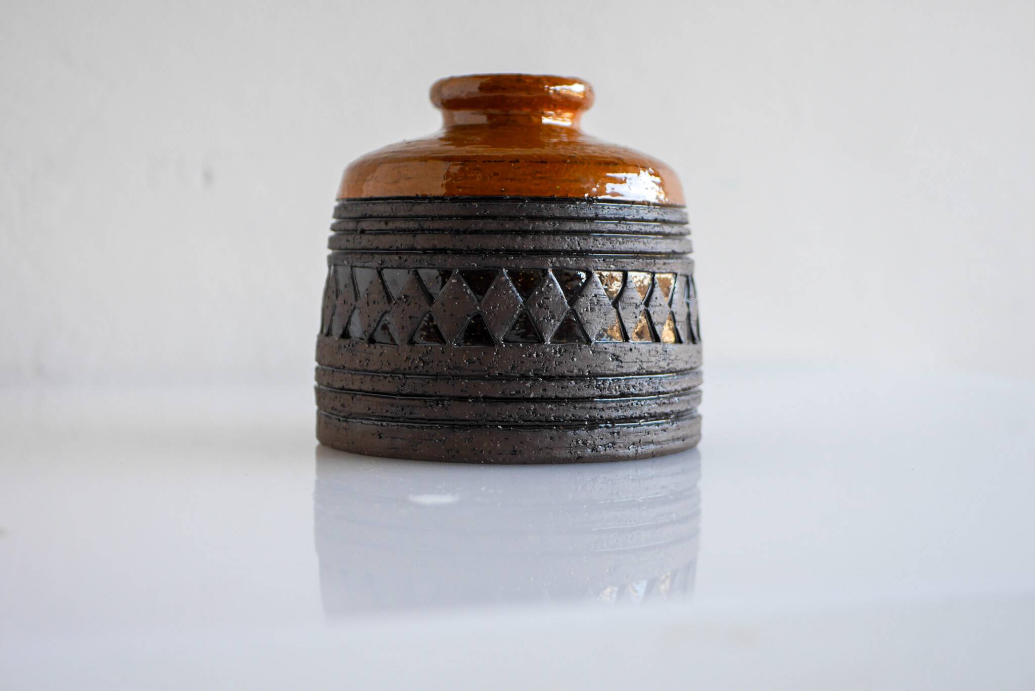 Mid-Century Modern Studio Art Ceramic Vase by Inger Persson for Rörstrand