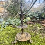 Large bronze candlestick from the Napoleon III period