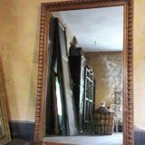 Carved wooden mirror in the 1920s