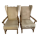 Paire de chaises hautes années 50/60