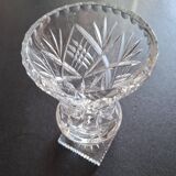 Cut crystal vase from Venice