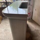 Vintage rattan bar