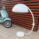 Floor lamp "serpente" Elio Martinelli for Martinelli luce 1965 1st edition