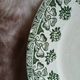 10 antique flat plates in ironstone