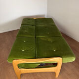 Vintage 3-seater convertible sofa – Eugen Schmidt / Soloform style