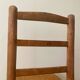 Lot de 6 chaises en orne et paille
