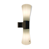 Savern space age bathroom or ambiance wall lamp in glass from Ikea