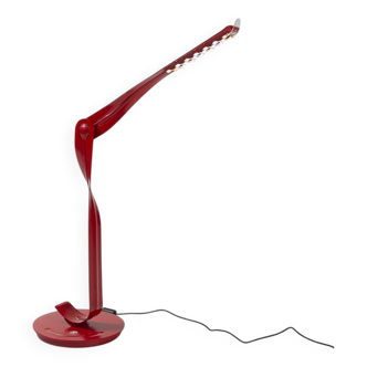Red Herman Miller Original Yves Behars Swivel Leaf Lamp