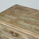 Beige and rust chest of drawers