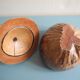 Old coconut ice bucket vintage decor ice bucket coconut 70s