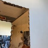 Smoked mirror with shutters