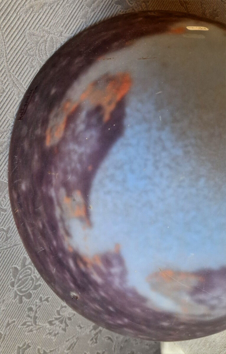 Art Deco Chandelier Basin – Signed RETHONDES (Circa 1930)